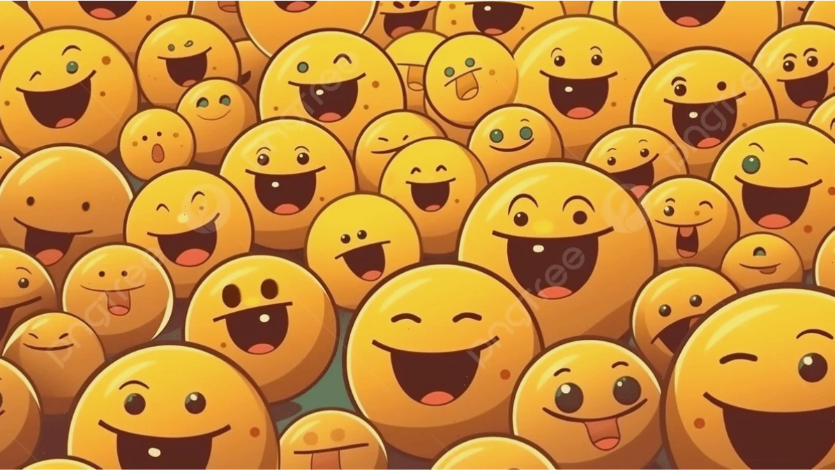 Hinh nen mat cuoi ngau Hinh nen mat cuoi ngau