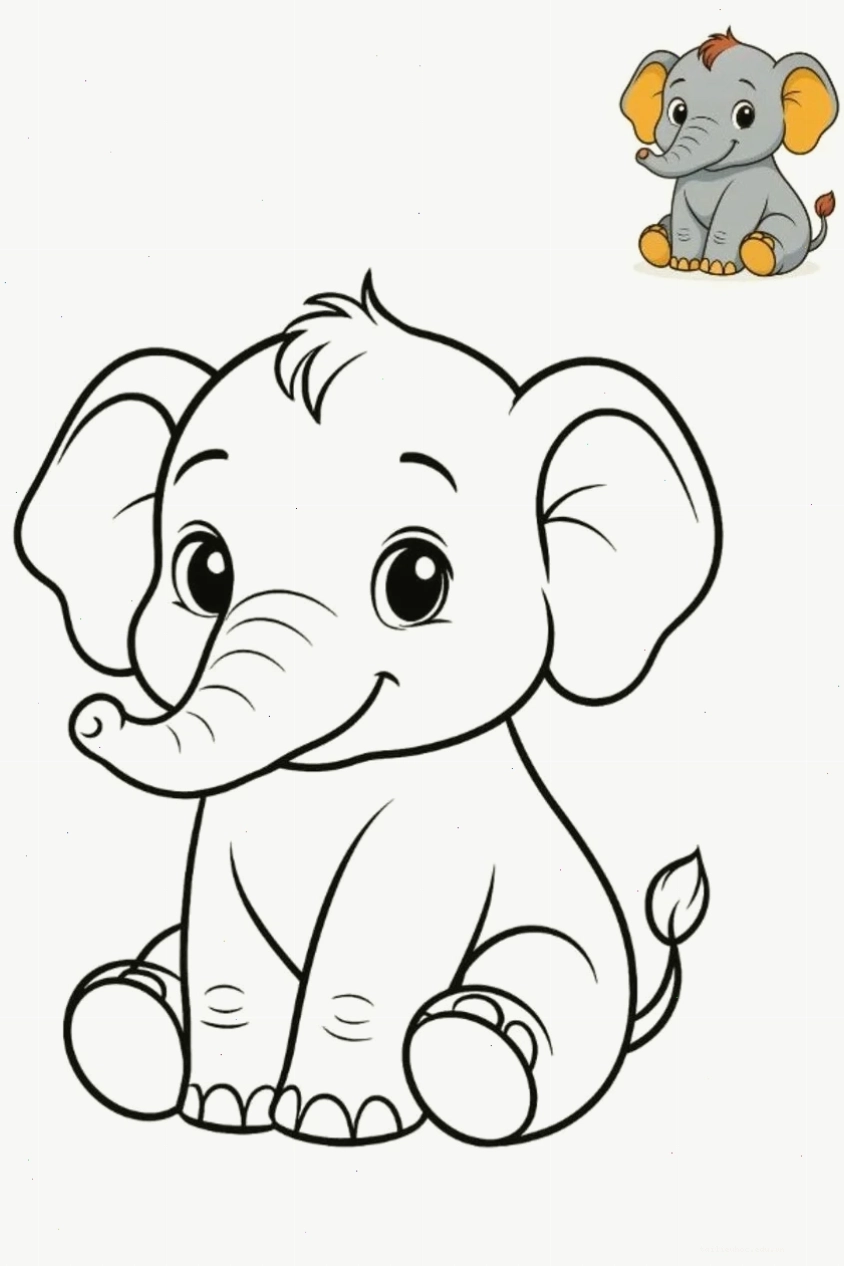 Hình rỗng tô màu con vật trong rừng