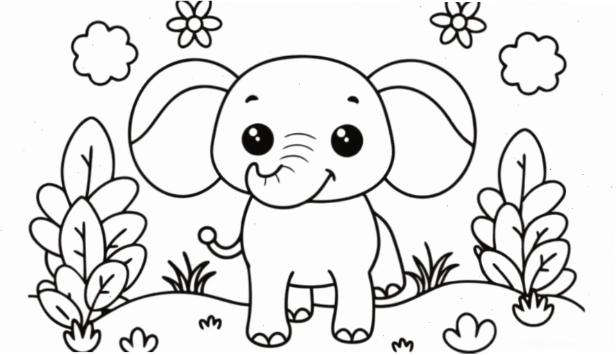 hình thú cho bé tập tô màu con chó hình thú cho bé tập tô màu con chó