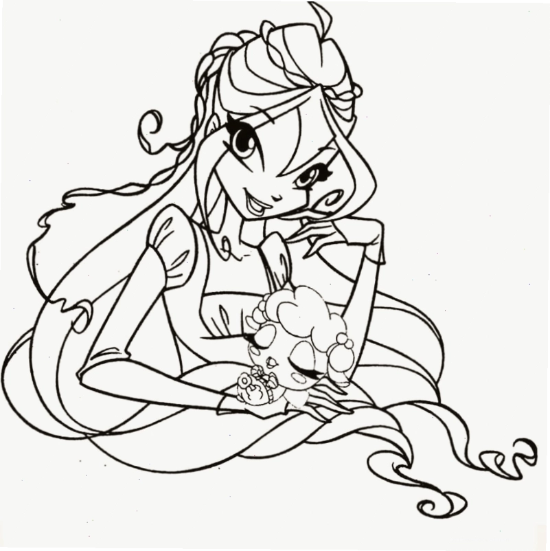 hình tô màu winx sirenix dưới đại dương hình tô màu winx sirenix dưới đại dương