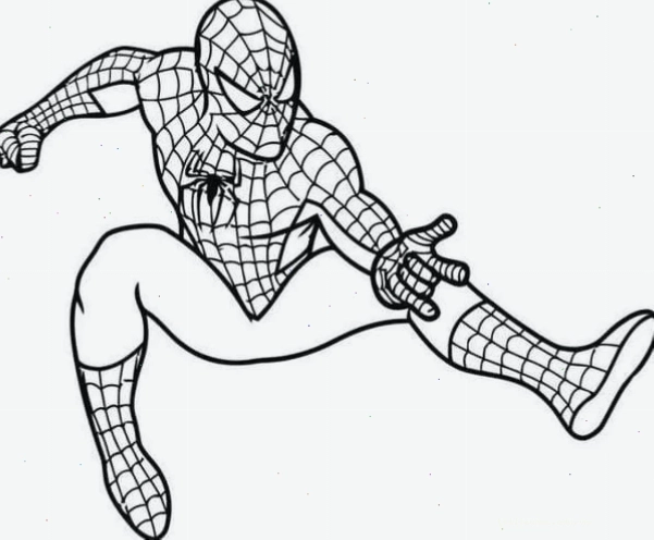Chibi đáng yêu hình vẽ spider man chibi