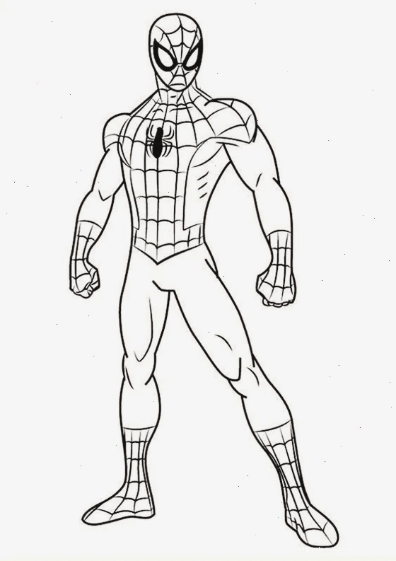 Phóng tơ xa hình vẽ spider man phóng tơ xa
