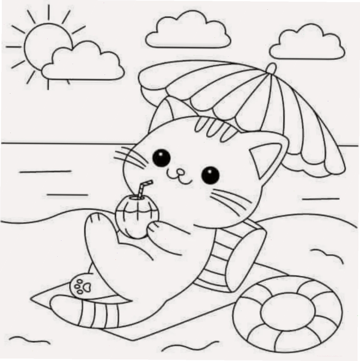 hình vẽ tô màu con vật bướm