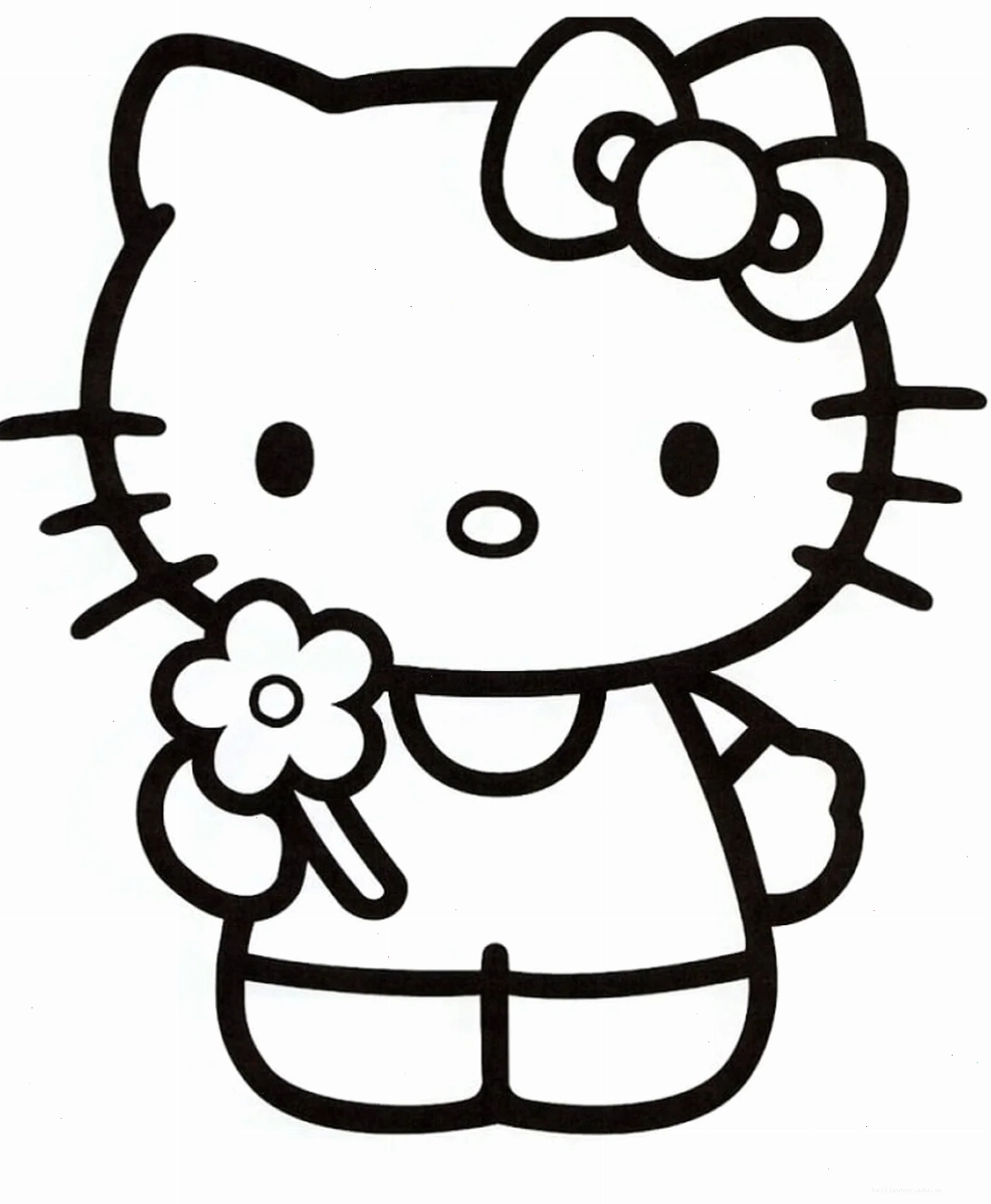 Kitty piano hình vẽ tô màu hello kitty bên piano