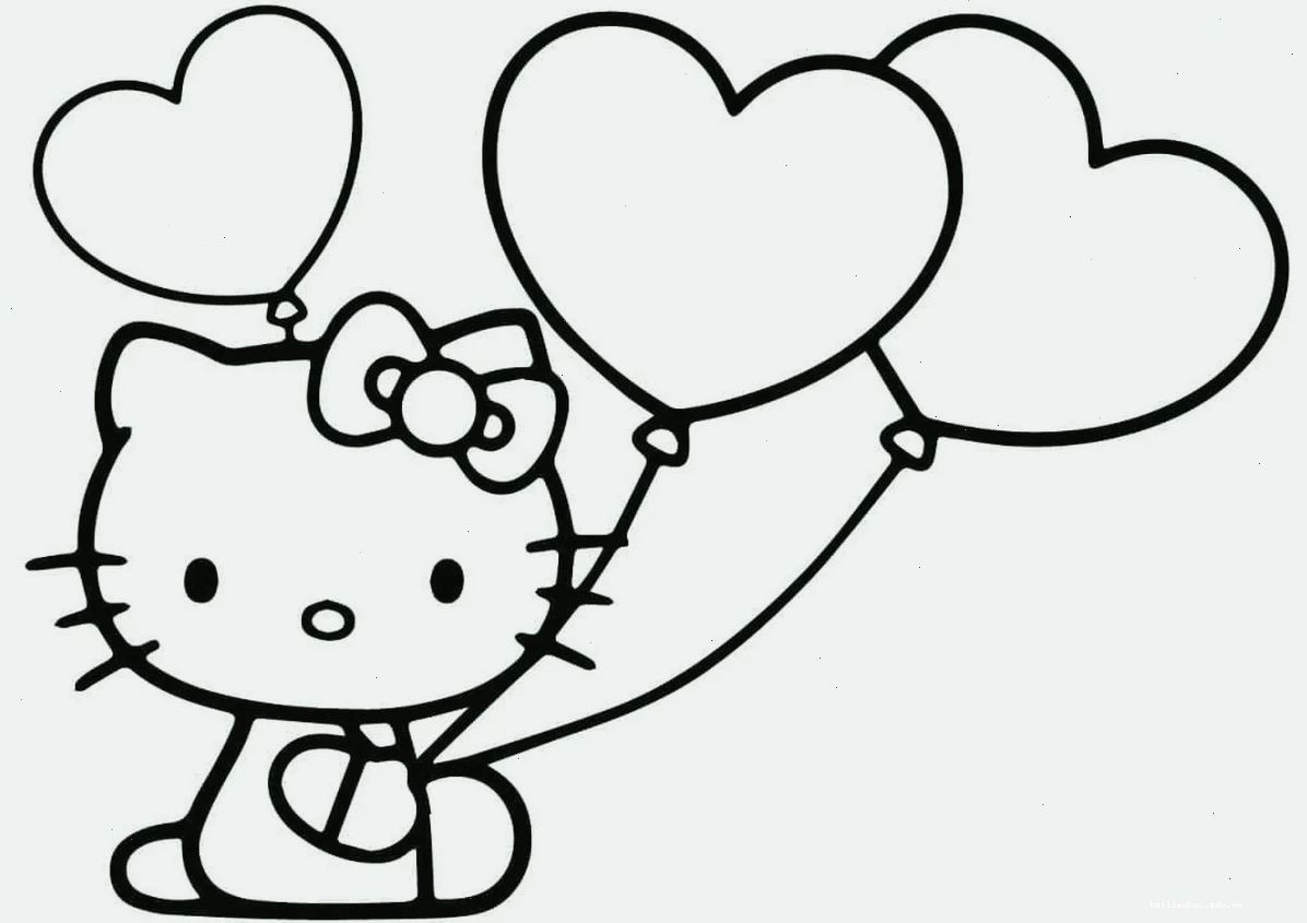 Kitty công chúa hình vẽ tô màu hello kitty công chúa