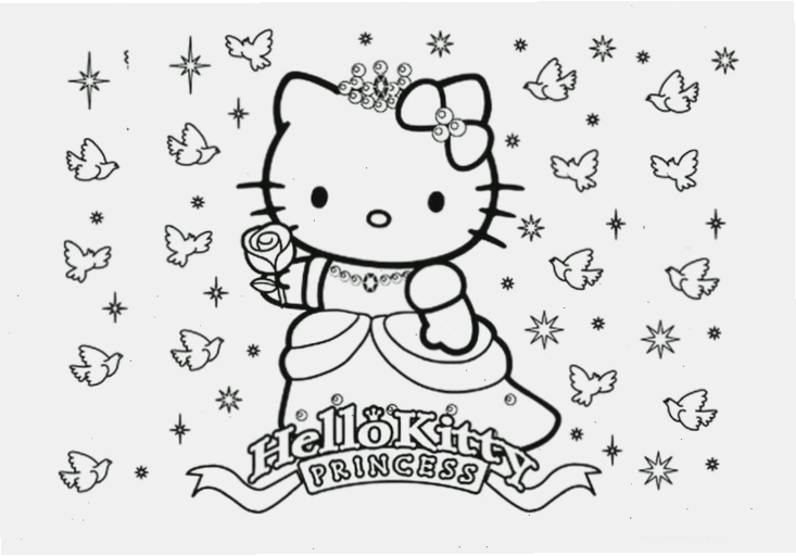 Kitty vườn hoa hình vẽ tô màu hello kitty trong vườn hoa