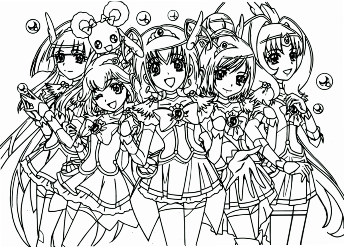 tranh tô màu cho bé in hình anime tô màu cho bé yêu
