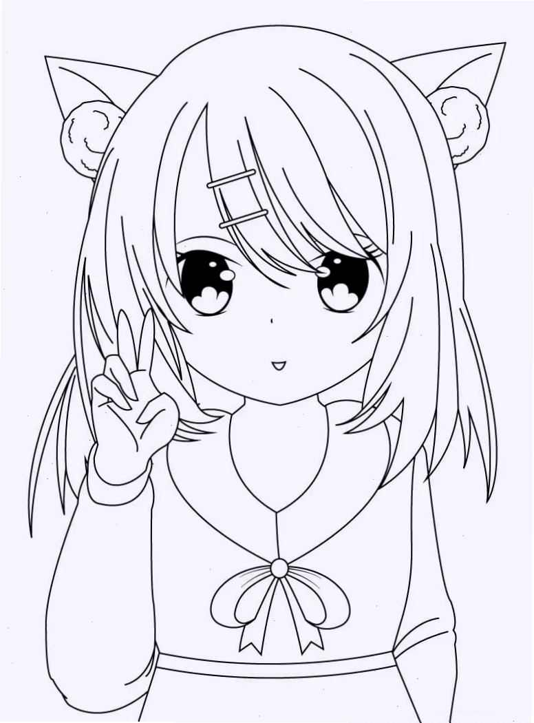 bé sáng tạo màu sắc in hình anime tô màu sáng tạo