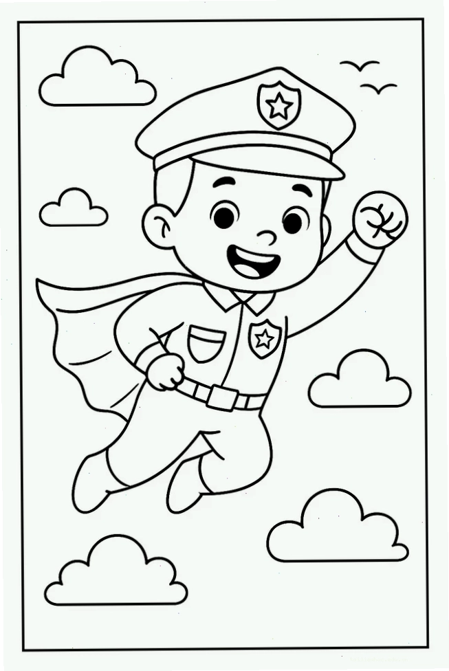 in hình siêu nhân nhện tô màu phong cách comic