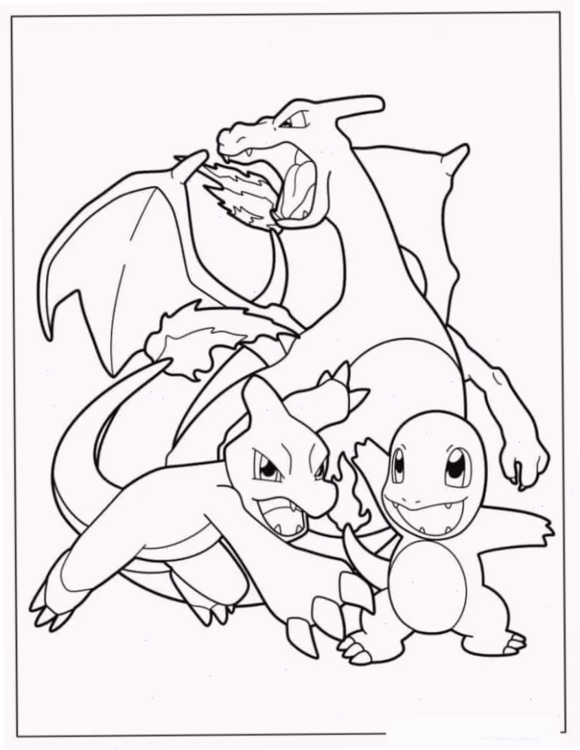 in hình tô màu pikachu cầm lá