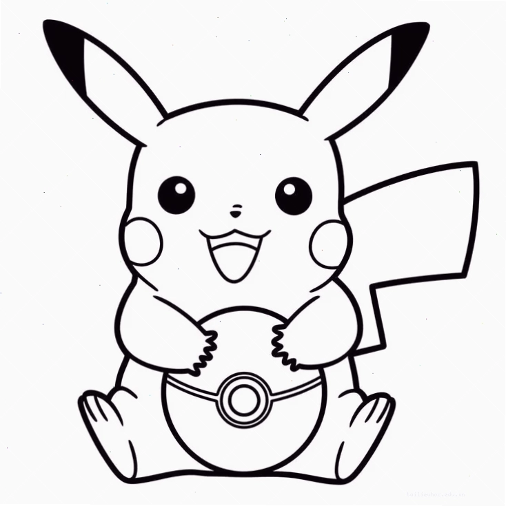 in hình tô màu pokemon huyền thoại Lugia