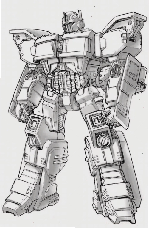 in hình tô màu robot anh hùng in hình tô màu robot anh hùng
