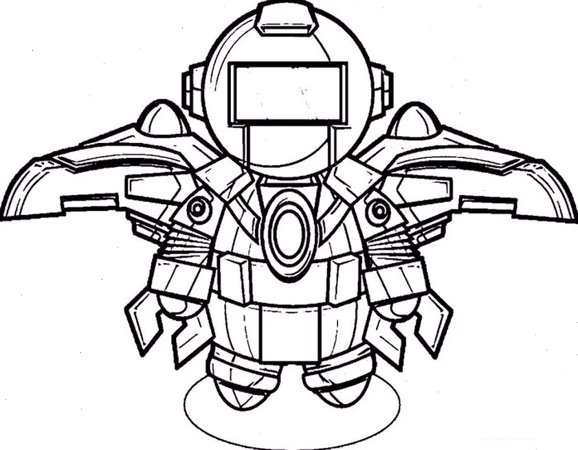 in hình tô màu robot biến hình in hình tô màu robot biến hình
