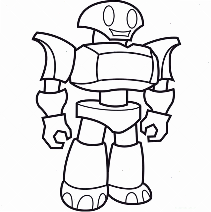 in hình tô màu robot cứu hộ in hình tô màu robot cứu hộ