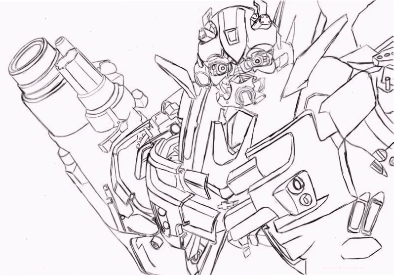 in hình tô màu robot dễ thương in hình tô màu robot dễ thương