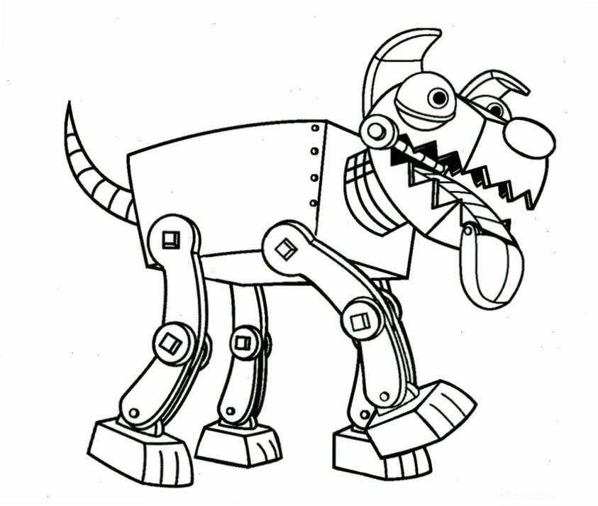 in hình tô màu robot tương lai in hình tô màu robot tương lai