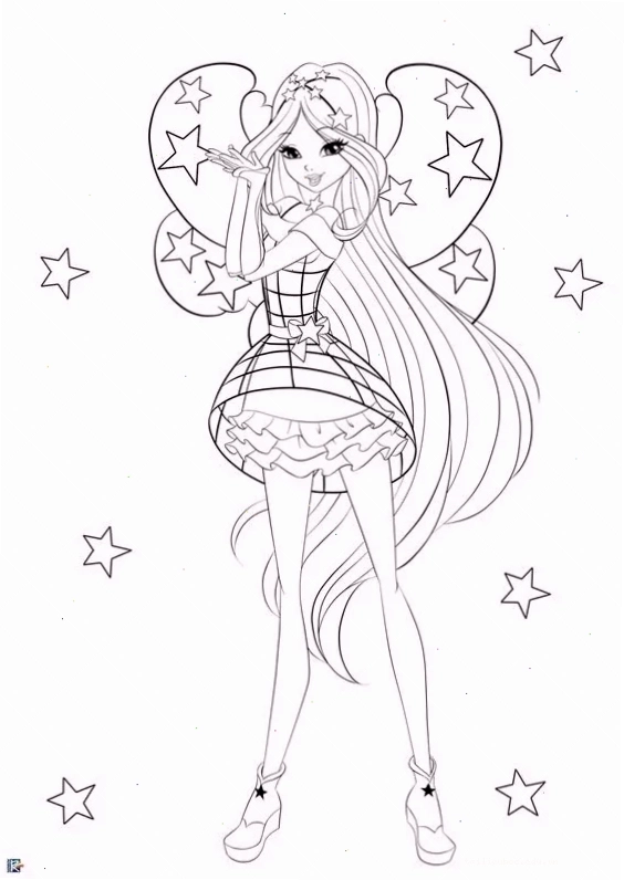 in hình tô màu winx Onyrix huyền bí in hình tô màu winx Onyrix huyền bí