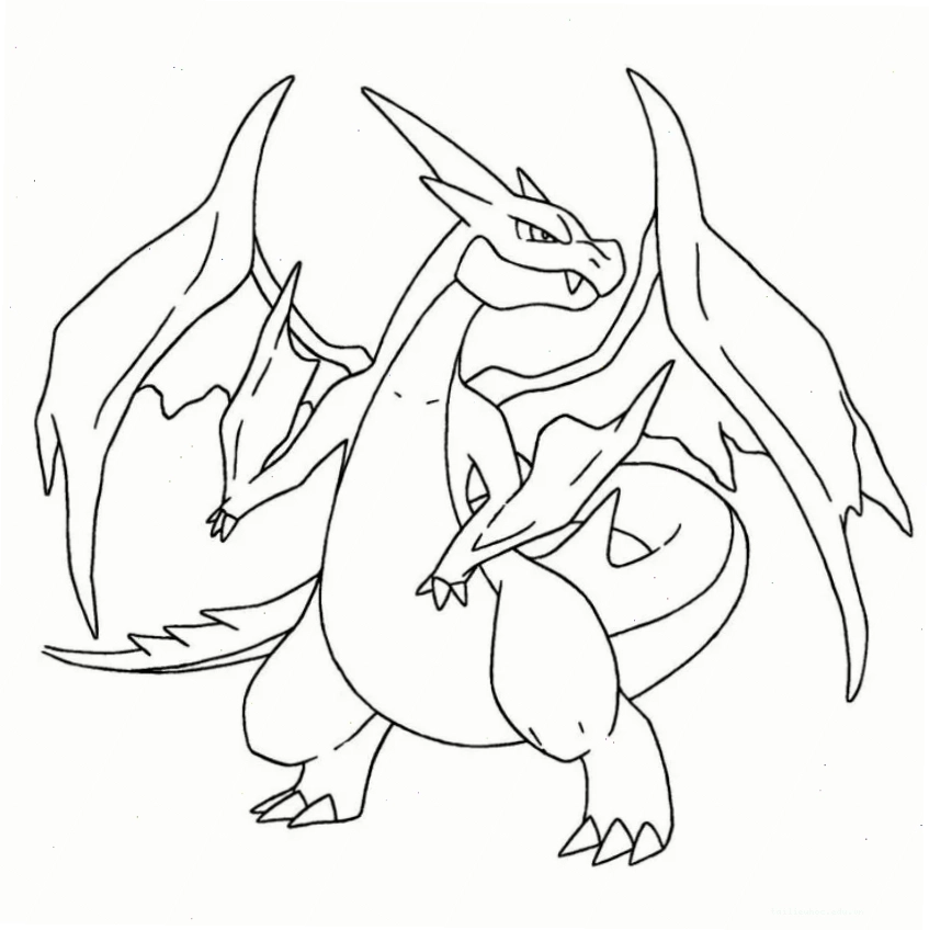 in tranh tô màu pokemon cute cho bé nhỏ