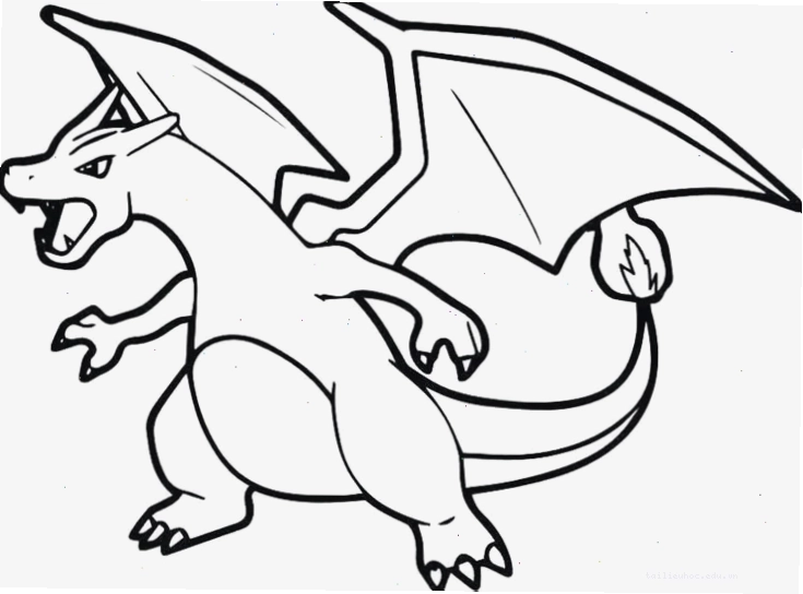 in tranh tô màu pokemon huyền thoại Mewtwo