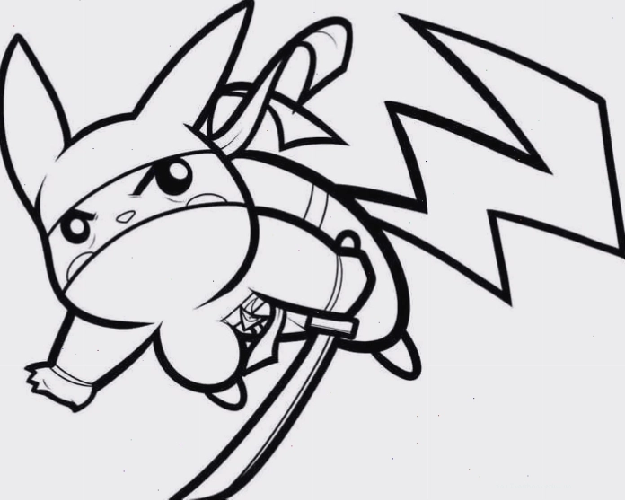 in tranh tô màu pokemon siêu cấp