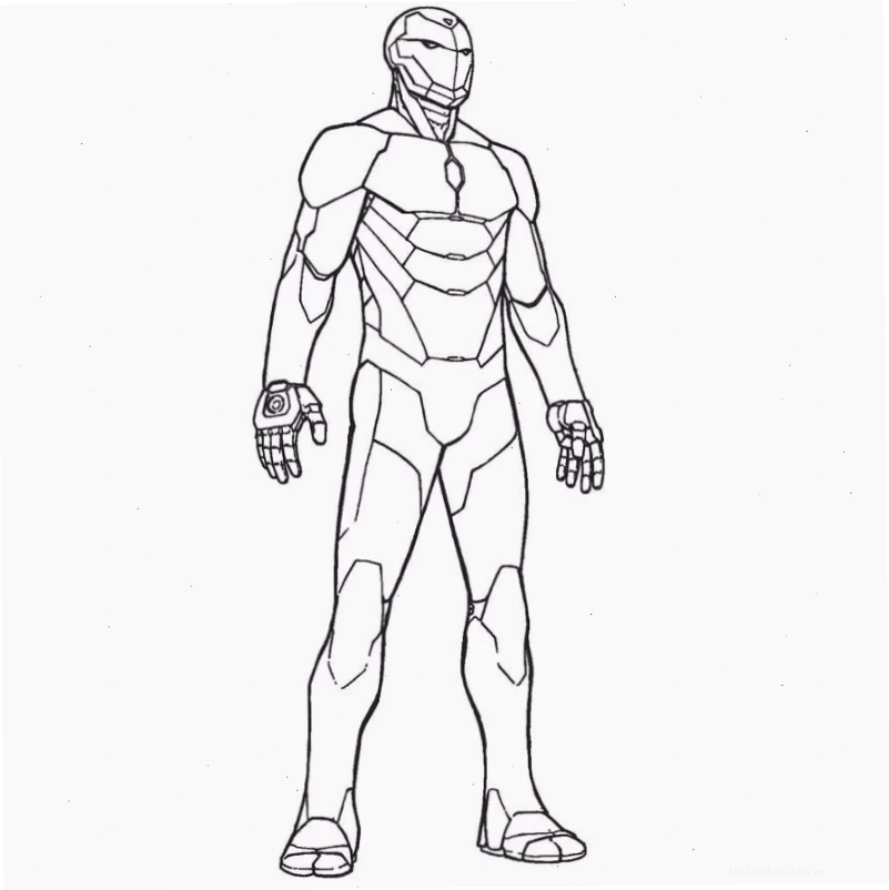 Iron Man chi tiết iron man tranh tô màu người sắt chi tiết sắc nét