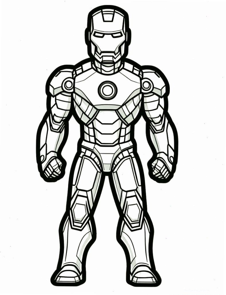 Iron Man Avengers iron man tranh tô màu người sắt cùng Avengers