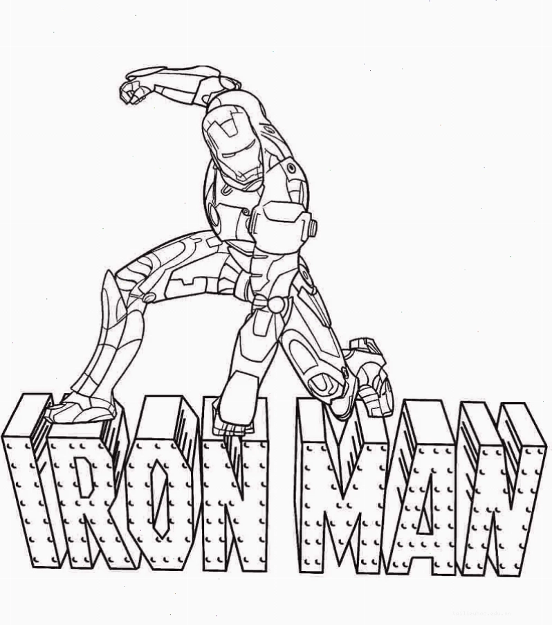 Iron Man thành phố iron man tranh tô màu người sắt trong khung cảnh thành phố
