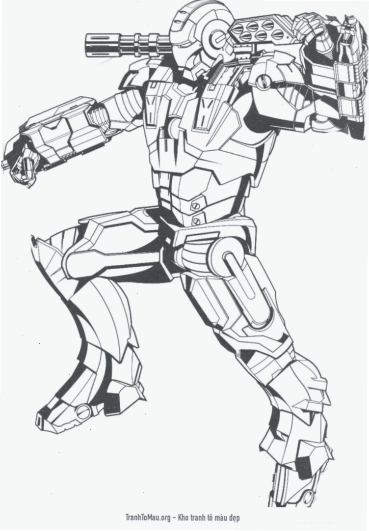 Iron Man phòng thí nghiệm iron man tranh tô màu người sắt trong phòng thí nghiệm