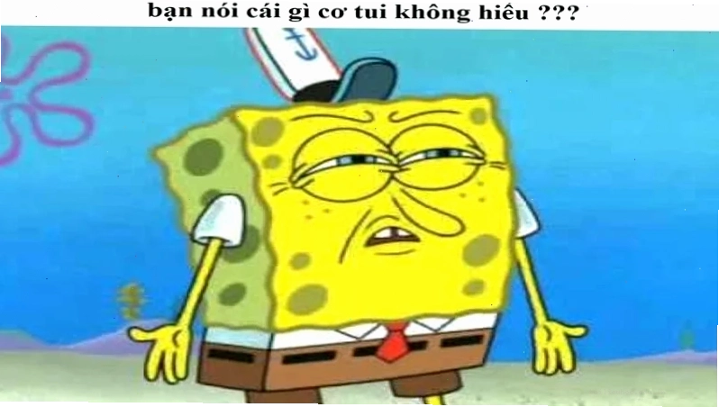 Ngơ ngác nhìn đời không hiểu meme