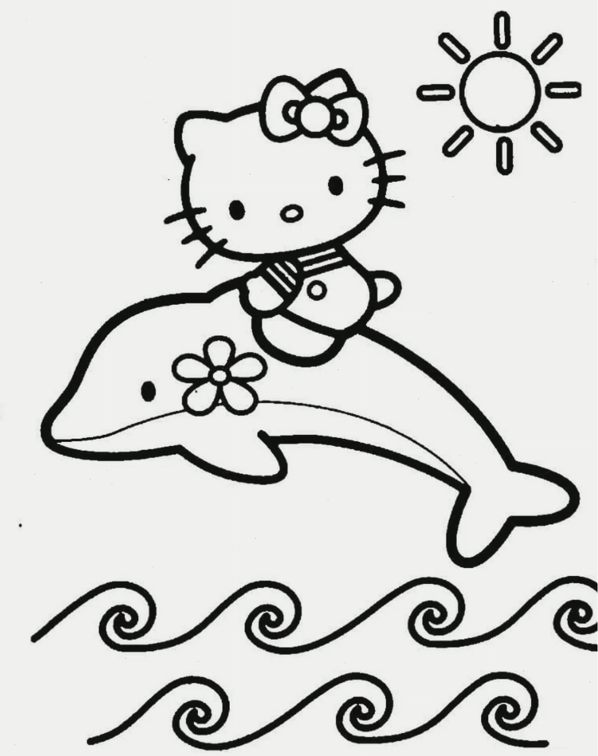 Kitty ngày mưa Kitty đi mưa