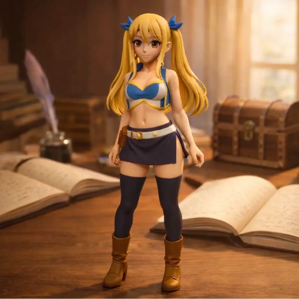 Lucy Heartfilia gia nhập hội