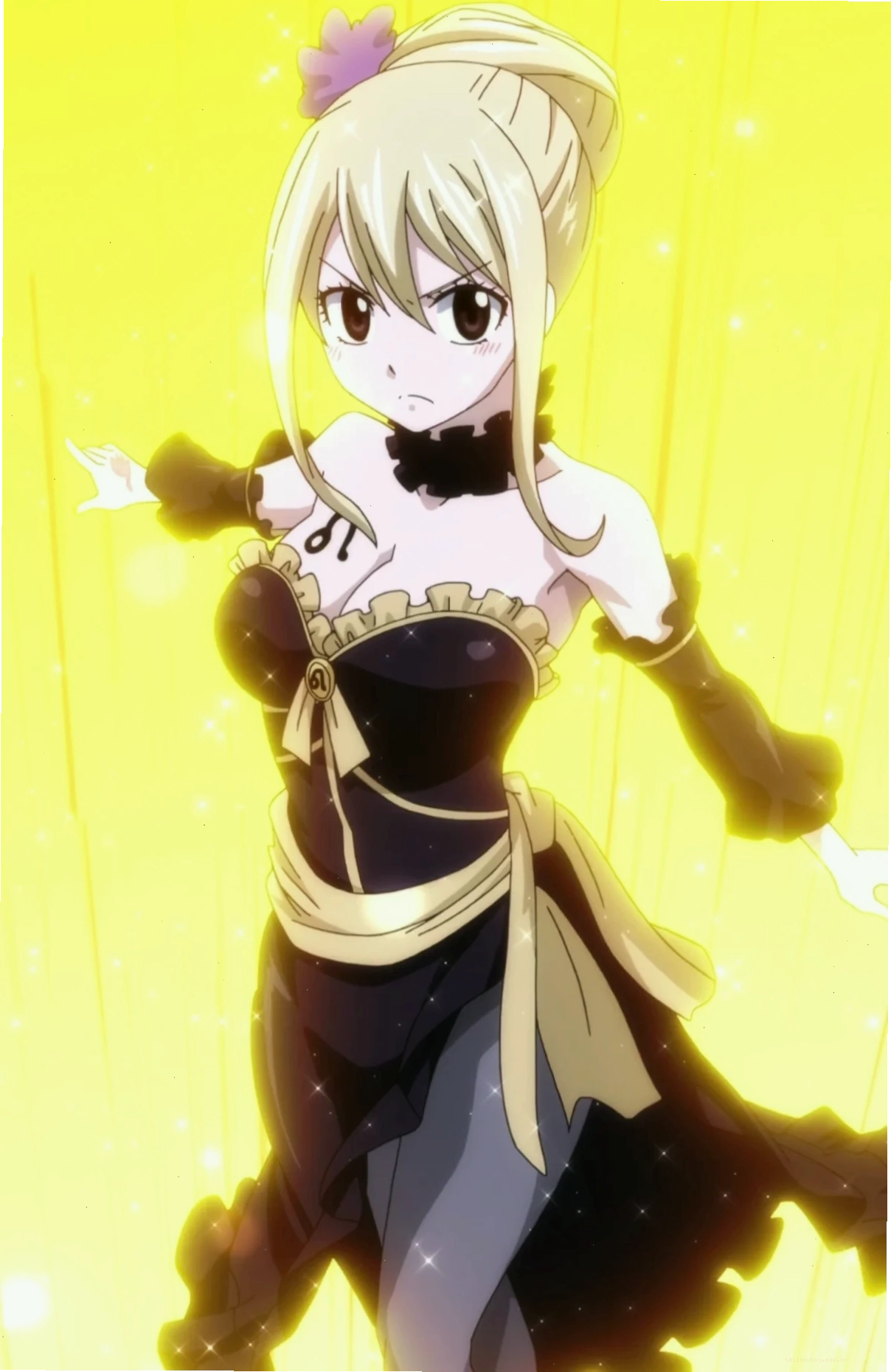 Lucy Heartfilia nỗ lực