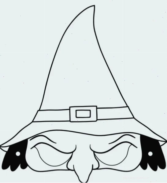 Mặt nạ sau tô màu Mặt nạ halloween sau khi tô màu