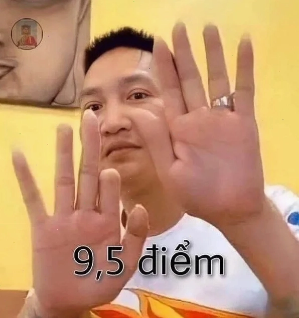 Meme 9.5 điểm Meme 9.5 điểm chế