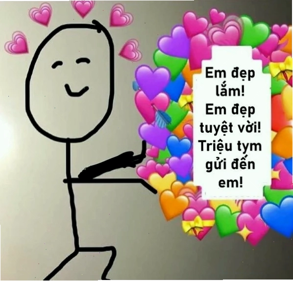 Meme bình an xinh đẹp tuyệt vời meme