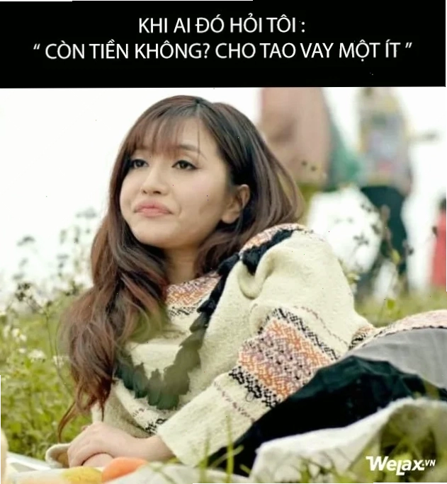 meme bĩu môi cute