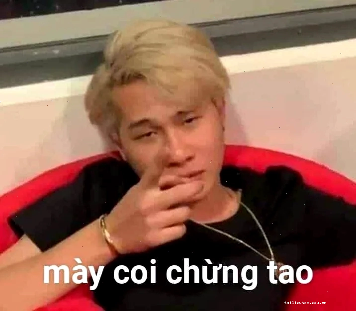 Ảnh troll bạn bè meme chửi tục khi tức giận