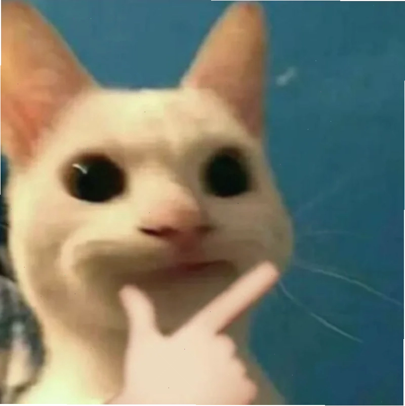 Mèo suy tư meme con mèo ngồi suy nghĩ