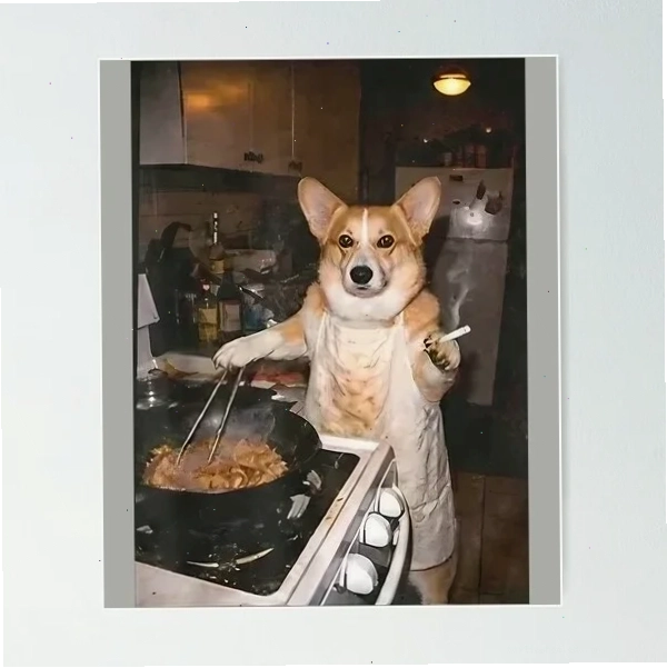 corgi meme bất ngờ meme corgi ngạc nhiên