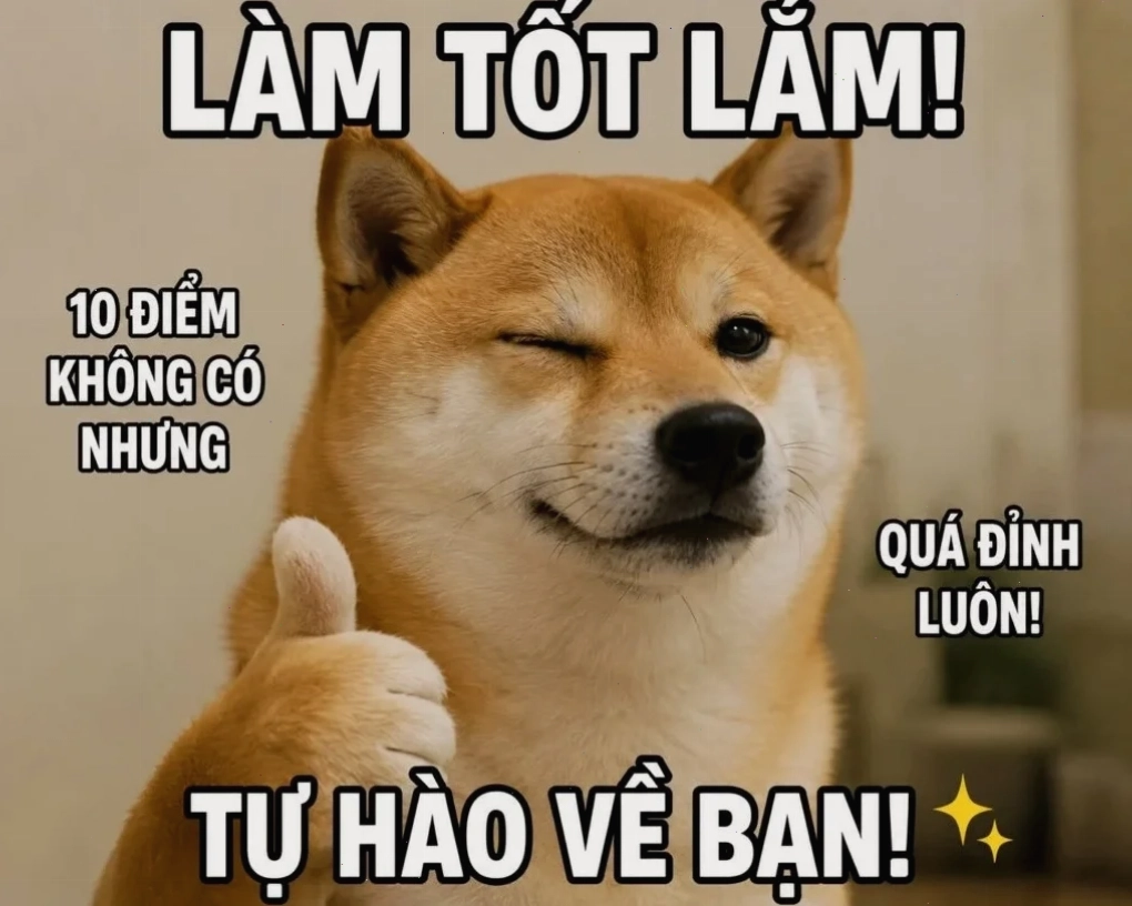 Meme cuối cùng xinh đẹp tuyệt vời meme