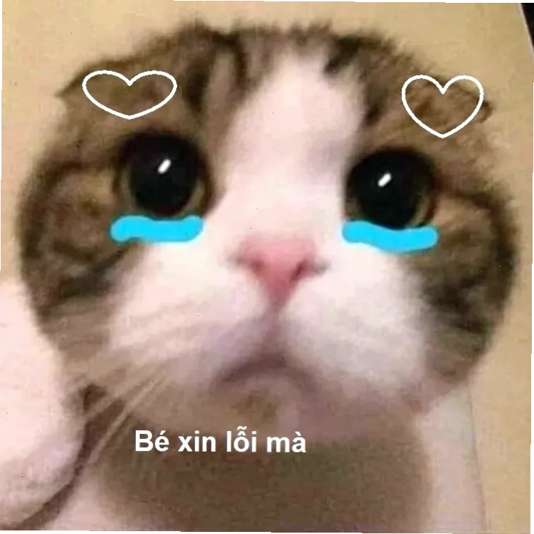 meme chibi meme cute dỗ người yêu