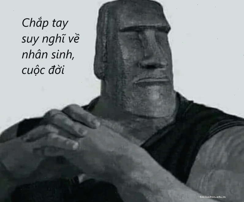 Em bé đáng yêu Meme đáng suy ngẫm em bé