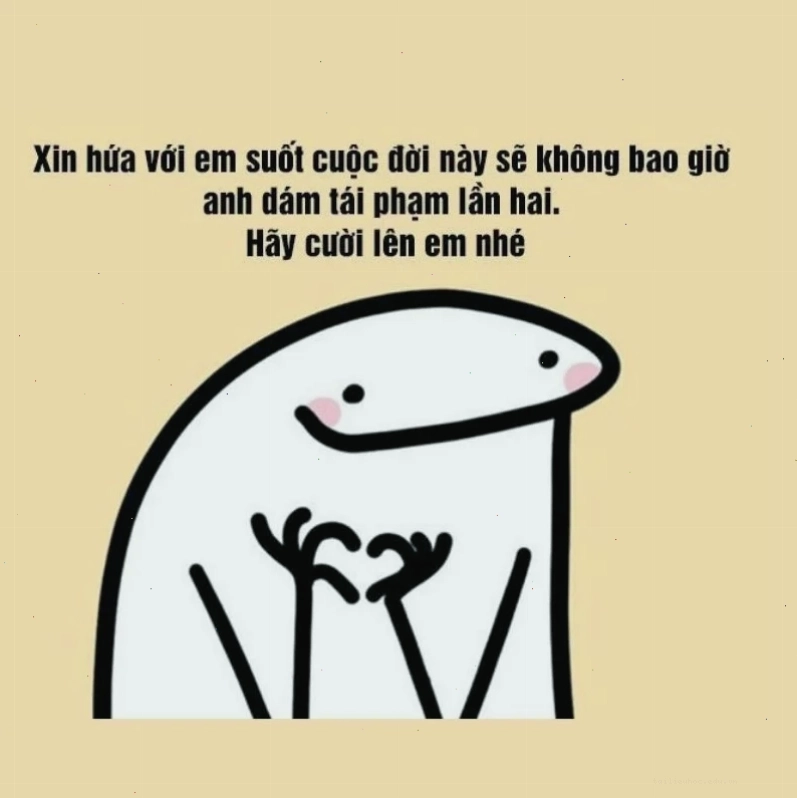 meme xin lỗi meme dỗ người yêu đáng yêu