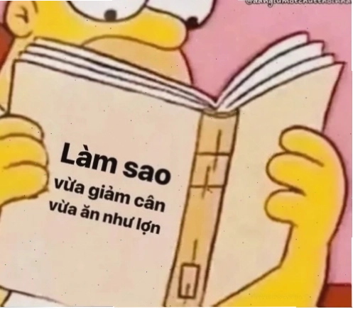 Cơ thể chững cân meme giảm cân khi chững lại