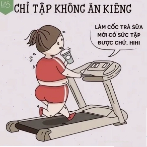 Đấu tranh với đồ ăn meme giảm cân khi đối diện với đồ ăn