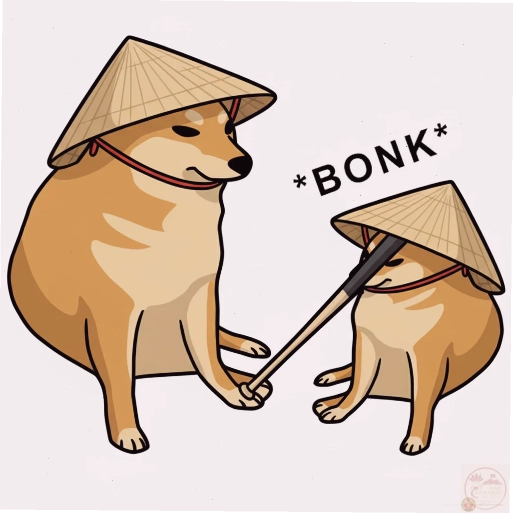meme gõ đầu bonk meme gõ đầu bonk