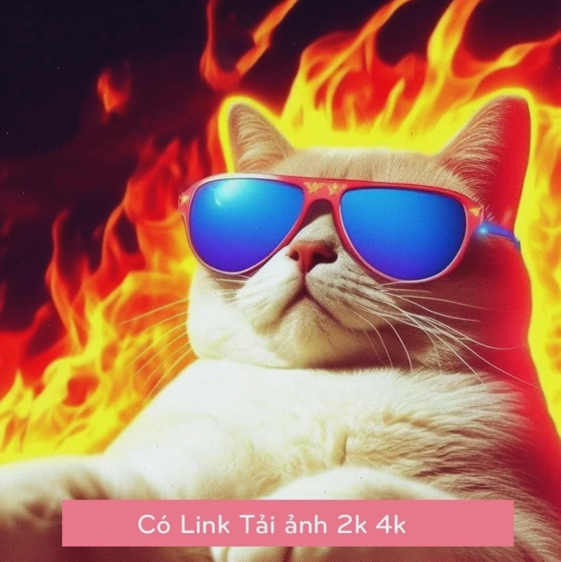 mèo cầm gậy bóng chày meme mèo ngầu
