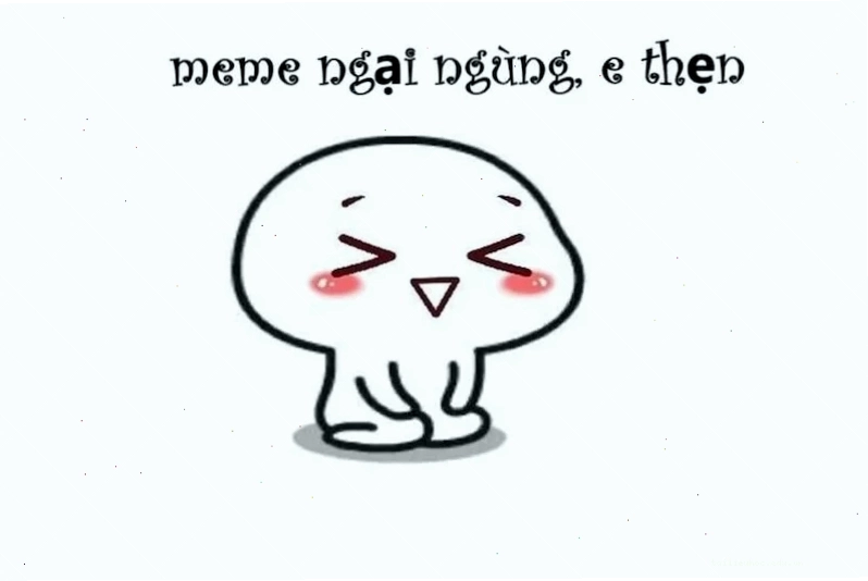 meme ngại che mắt