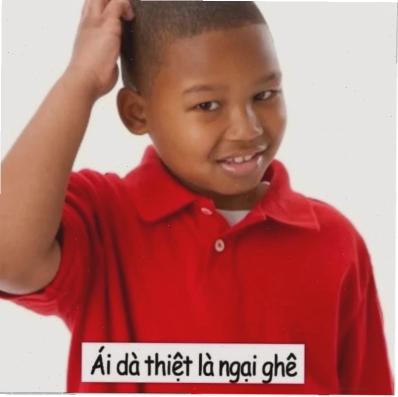 meme ngại đỏ mặt