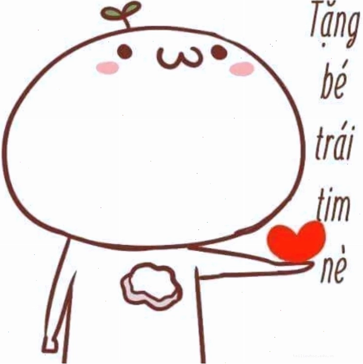 meme tặng trái tim anime meme tặng trái tim anime